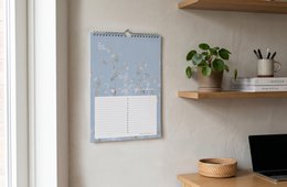 Birthday Calendar Signature Landscapes - Annet Weelink Design Landscapes - A4 - Perpetual Calendar - Premium Paper