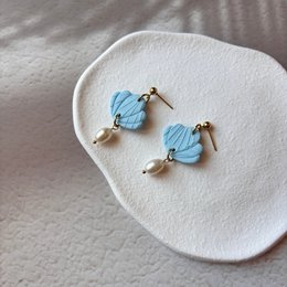 Atrani Shells - Handcrafted Earrings with Natural Pearl