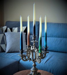 10" Ombre Beeswax Taper Candle - Maak je kleurenmix Kopieer