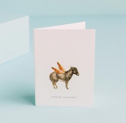 Tutto è possibile il biglietto di auguri