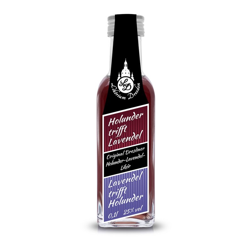 Liquore alla lavanda di sambuco originale di Dresda 100ml