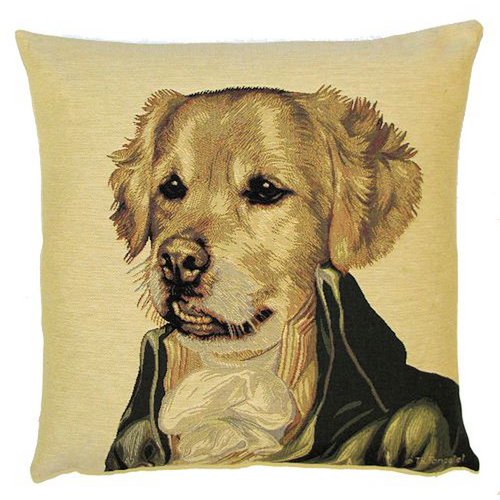 dekorativer Kissenbezug Poncelet Golden Retriever