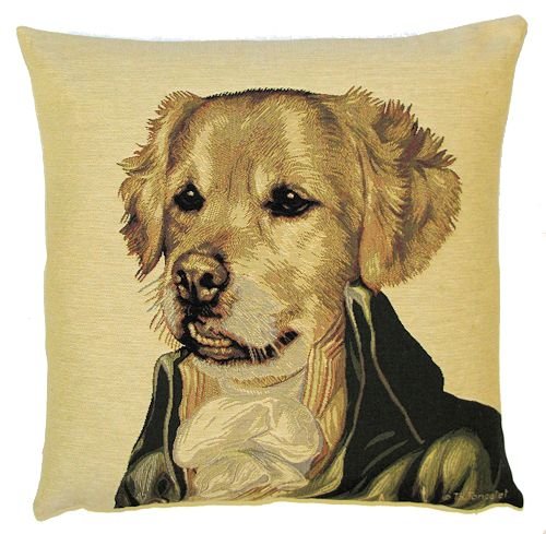 dekorativt pudebetræk Poncelet golden retriever