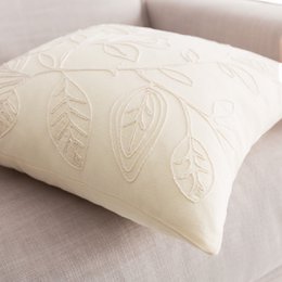 Cushion cover 43x43cm GOFIS HOME  Light veil Vanilla 381/ 05