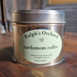 Candela di soia profumata al caffè al cardamomo