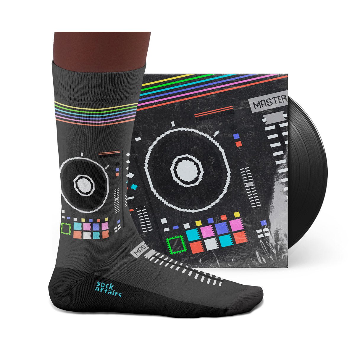 Hier soir, un DJ m'a sauvé la vie Chaussettes