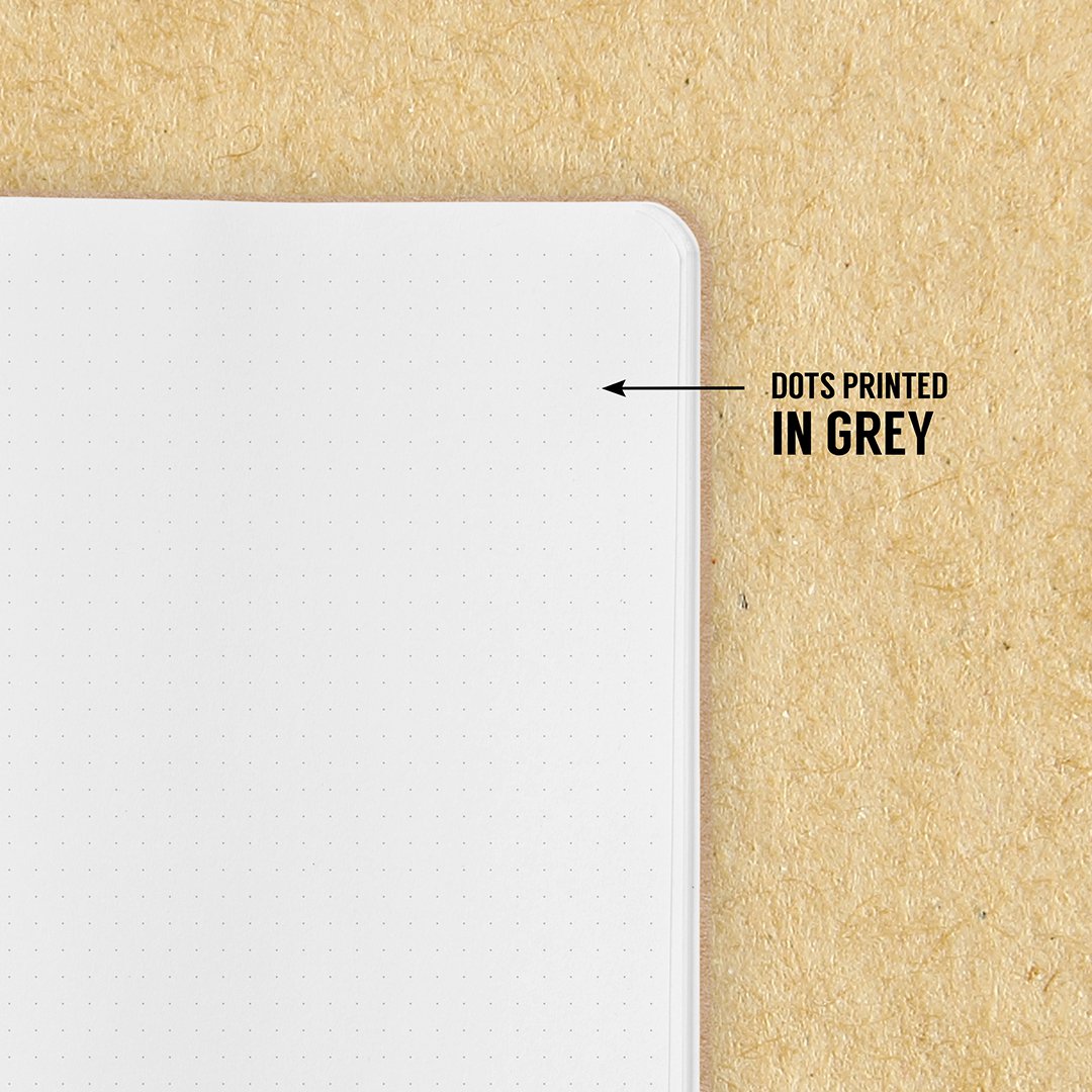 Cahier de papeterie à pois