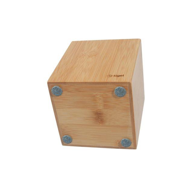 Pennenkoker EYE STYLE bamboe 92x92x106mm