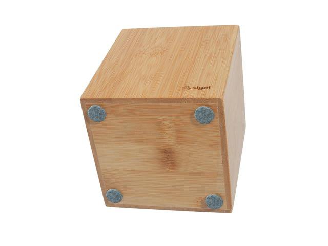 Étui à stylos EYE STYLE bambou 92x92x106mm
