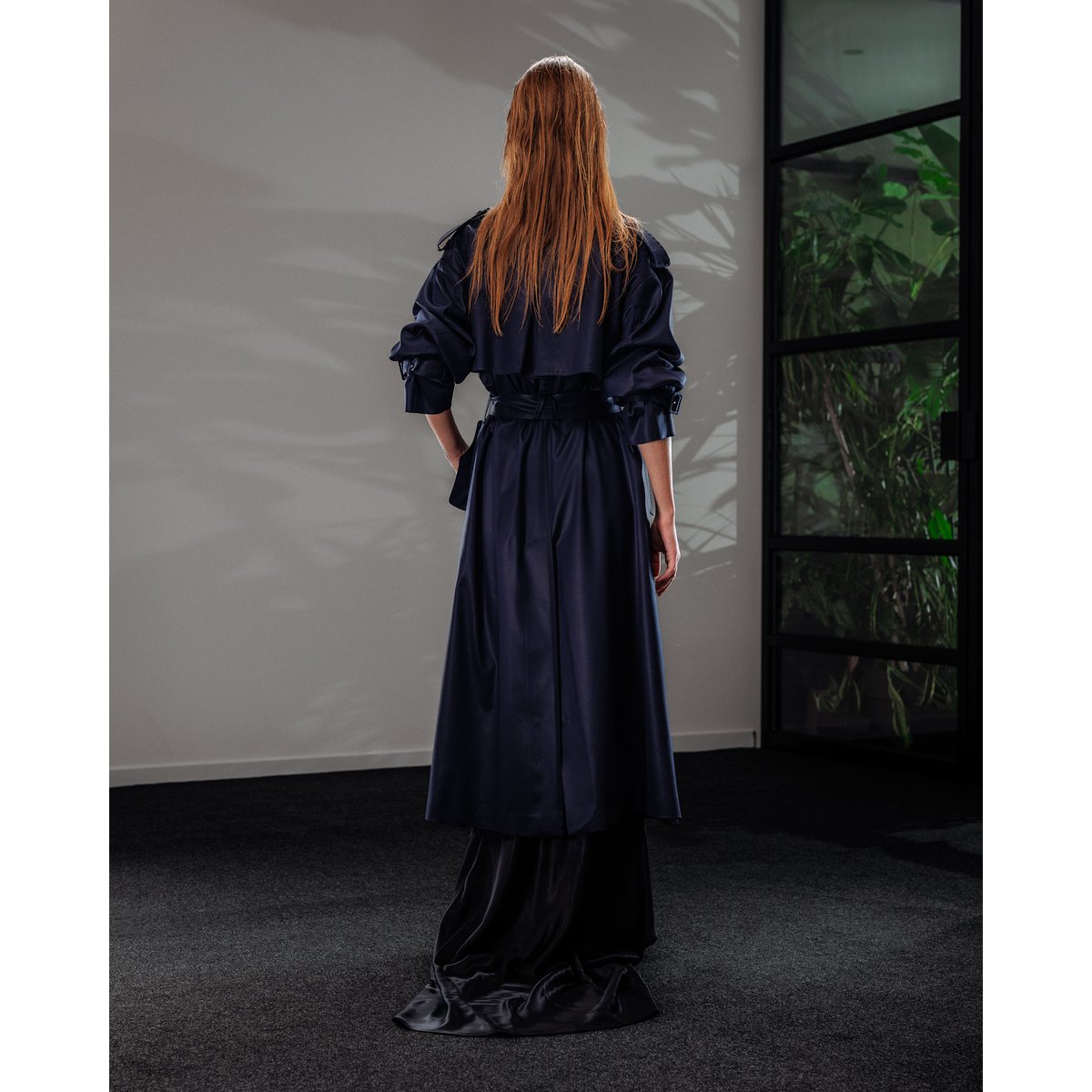 Trenchcoat met riem