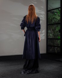 Trenchcoat med bælte