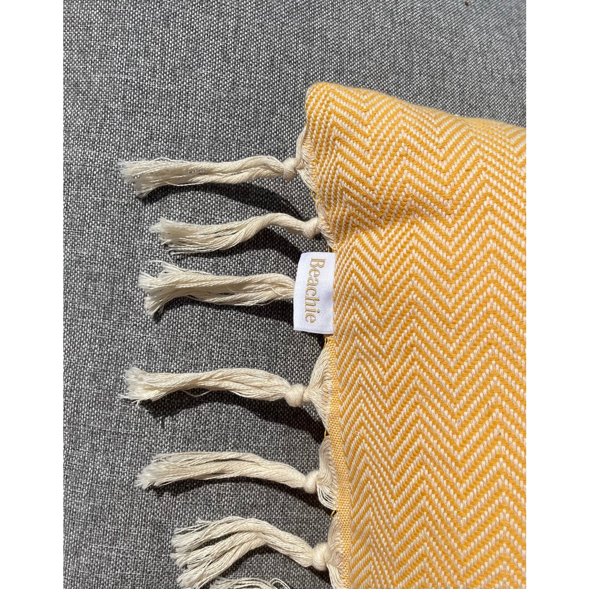 Beachie Cannes Gelb 50 x 50 cm Kussenhoes zonder vulling