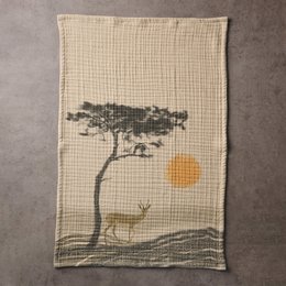 Handtuch-Set | Mullbad Leichter Ton | Baumwolle