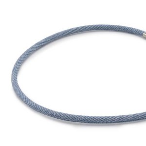 Ketting van jeans 1 lijns, lichtblauw