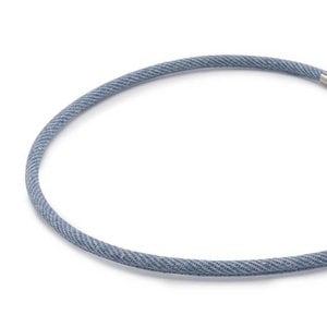 Ketting van jeans 1 lijns, lichtblauw