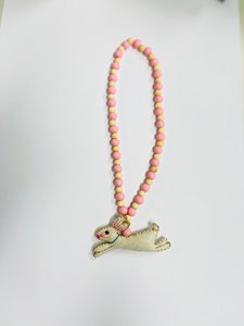 Necklace Hare white
