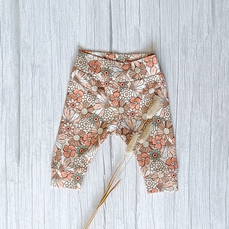 Cuffed Legging Cheerful Flower
