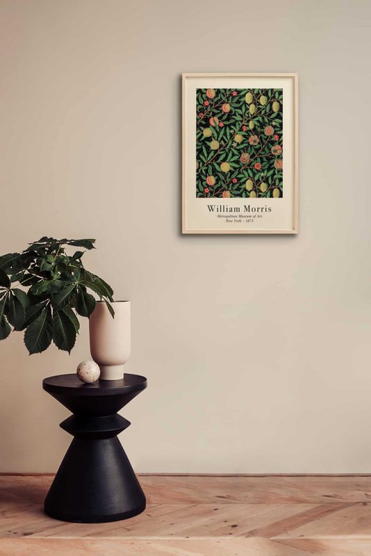 Plakat William Morris - Frugtmønstre