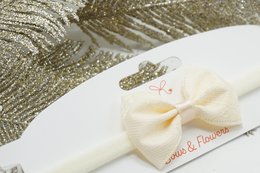 Nylon hairband with cotton lace in regular size, available in Crudo, Antique White, Linen, Pink, Garnet, Dark Blue, Grey, and Black colors.