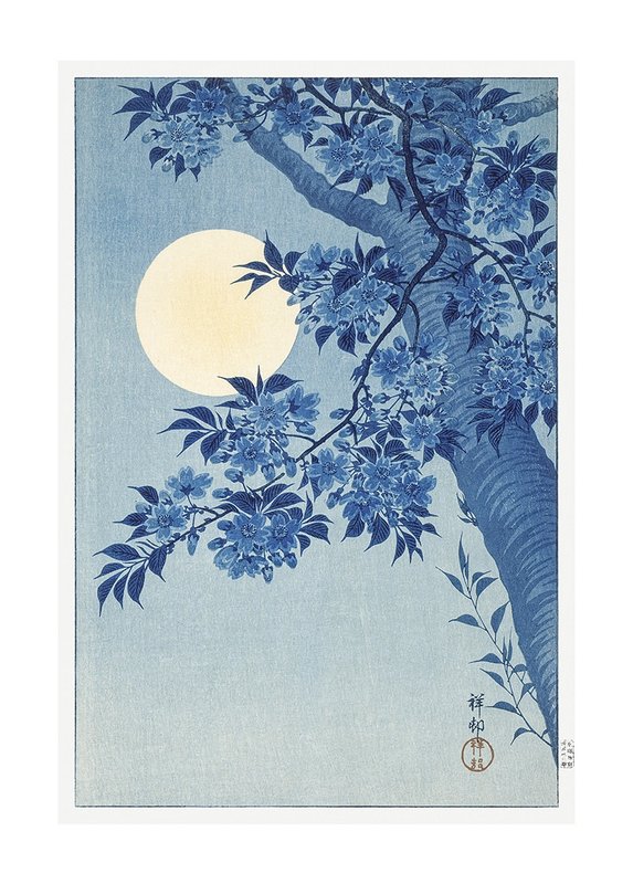 Poster Ohara Koson - Ciliegio in fiore