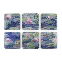 podstawki, Monet, lilie wodne