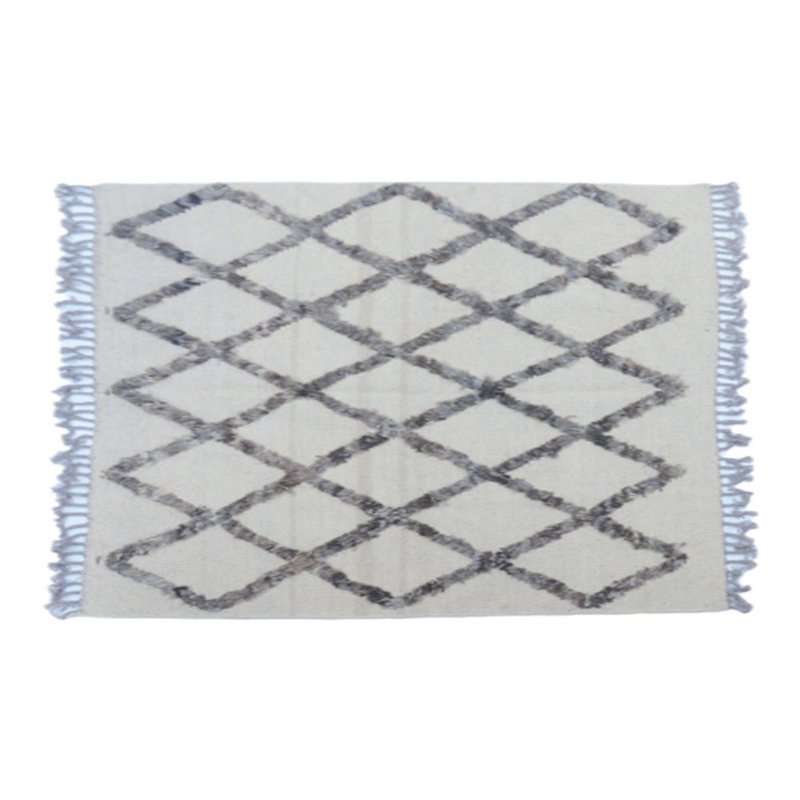 IKAT Sivas Tan Brown Kelim Teppich