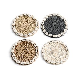 Assiette Rotan Cauri