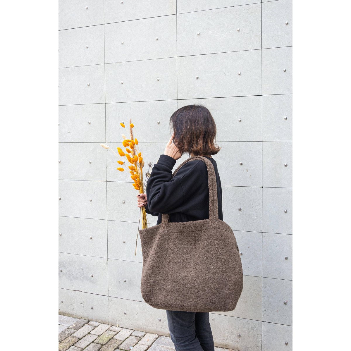 Super-Teddy-Tasche (Bison)