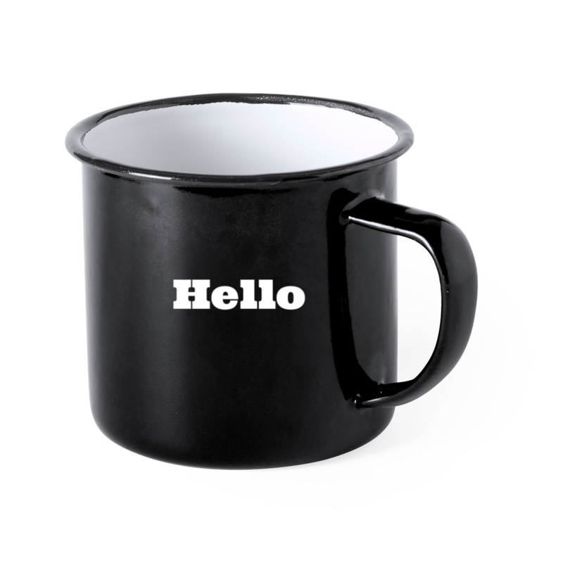 Personalized metal mug
