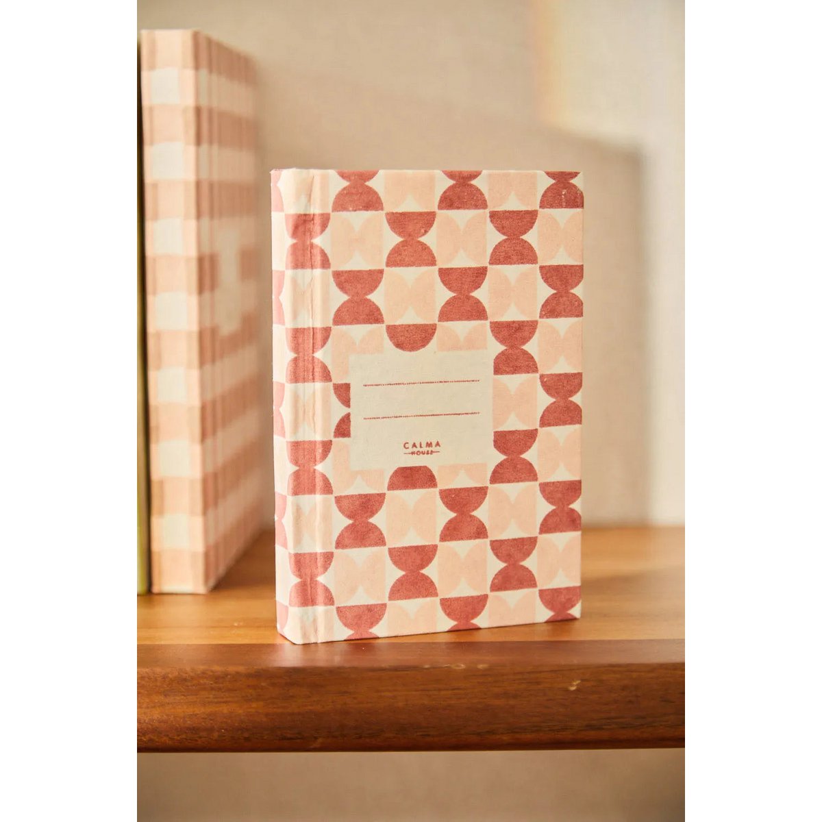 Pilarín rosa handgefertigtes Taschennotizbuch