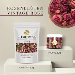 Fleurs de rose - Fleurs séchées comestibles | B2B