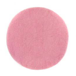 Seat cushions around the rose made of felt, 100% natural material, 38 cm round many colors Pastel, felt with wool-f lung, fair trade & manual work from Nepal