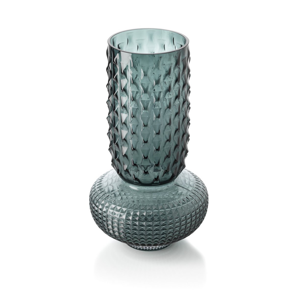 Die Sapphire Jewel Vase – Blau – L