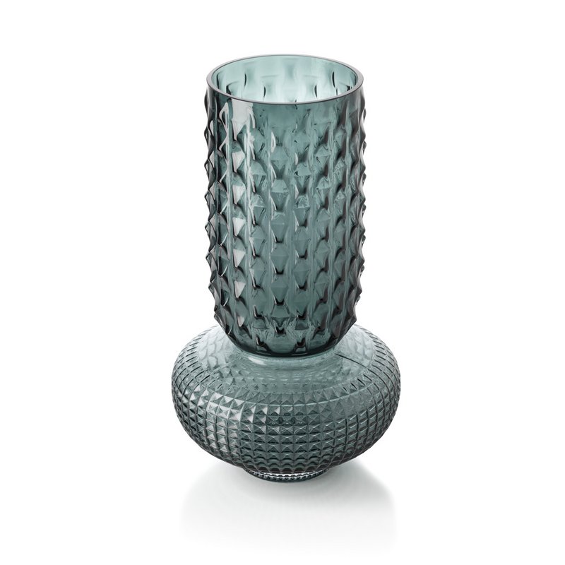 Die Sapphire Jewel Vase – Blau – L