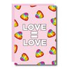 Love = Love Hearts Card