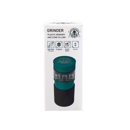 Plastic grinder with cone filler – CHAMP HIGH