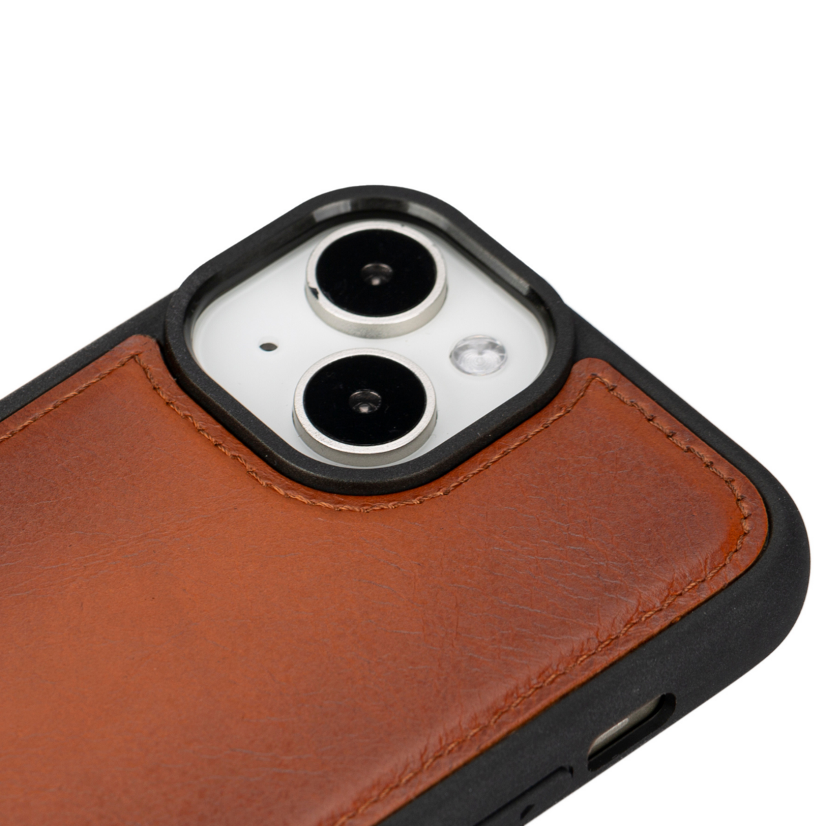 iPhone 15 Pro Telefoonhoesje Cognac Bruin