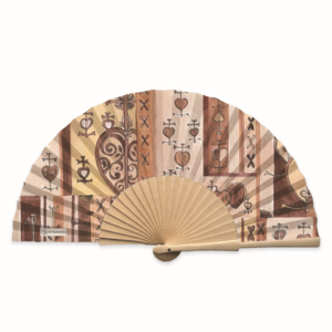 Fan - 42 cm - SARA - Terra