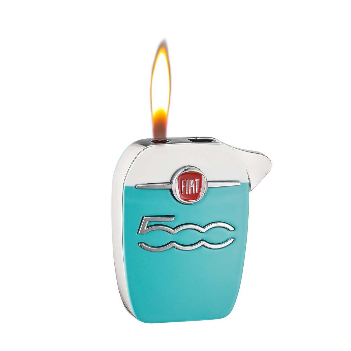 Fiat Display med 8 SQUARE Fiat Cinquecento metallightere assorteret