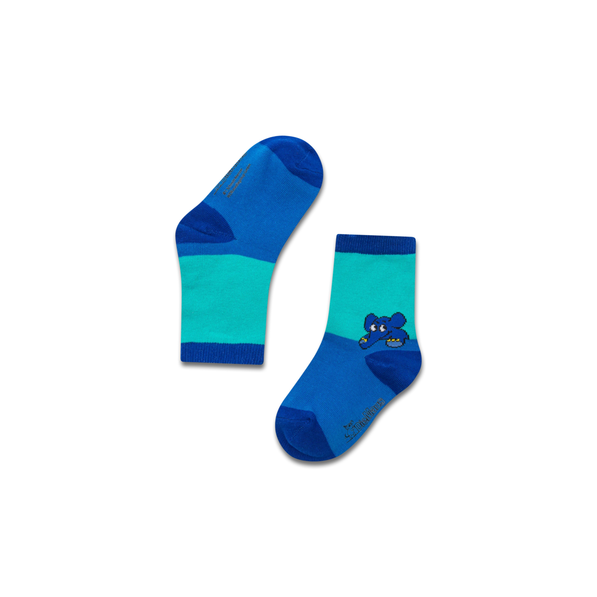 koaa – The Elephant “Guck-Guck” – Socks green/purple/navy