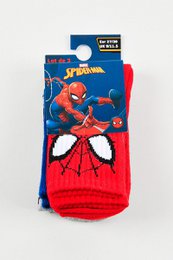 Lote de 96 Unidades | Pack 3 Calcetines Tenis Spiderman Infantil | Productos con licencia oficial | Grupo CIUDAD SOL