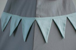 Tenda tepee "Mint Love" con ghirlanda