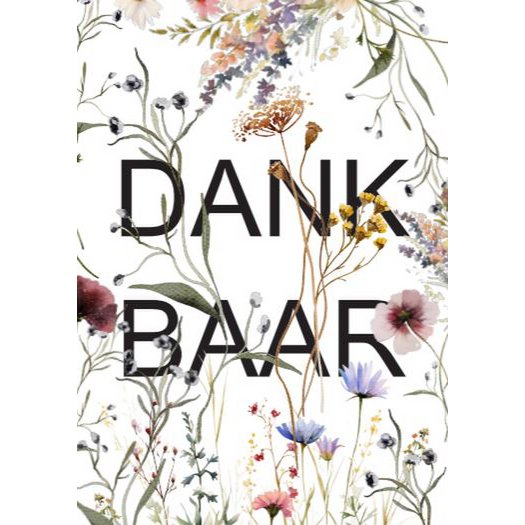 Duurzame kaart - Dankbaar