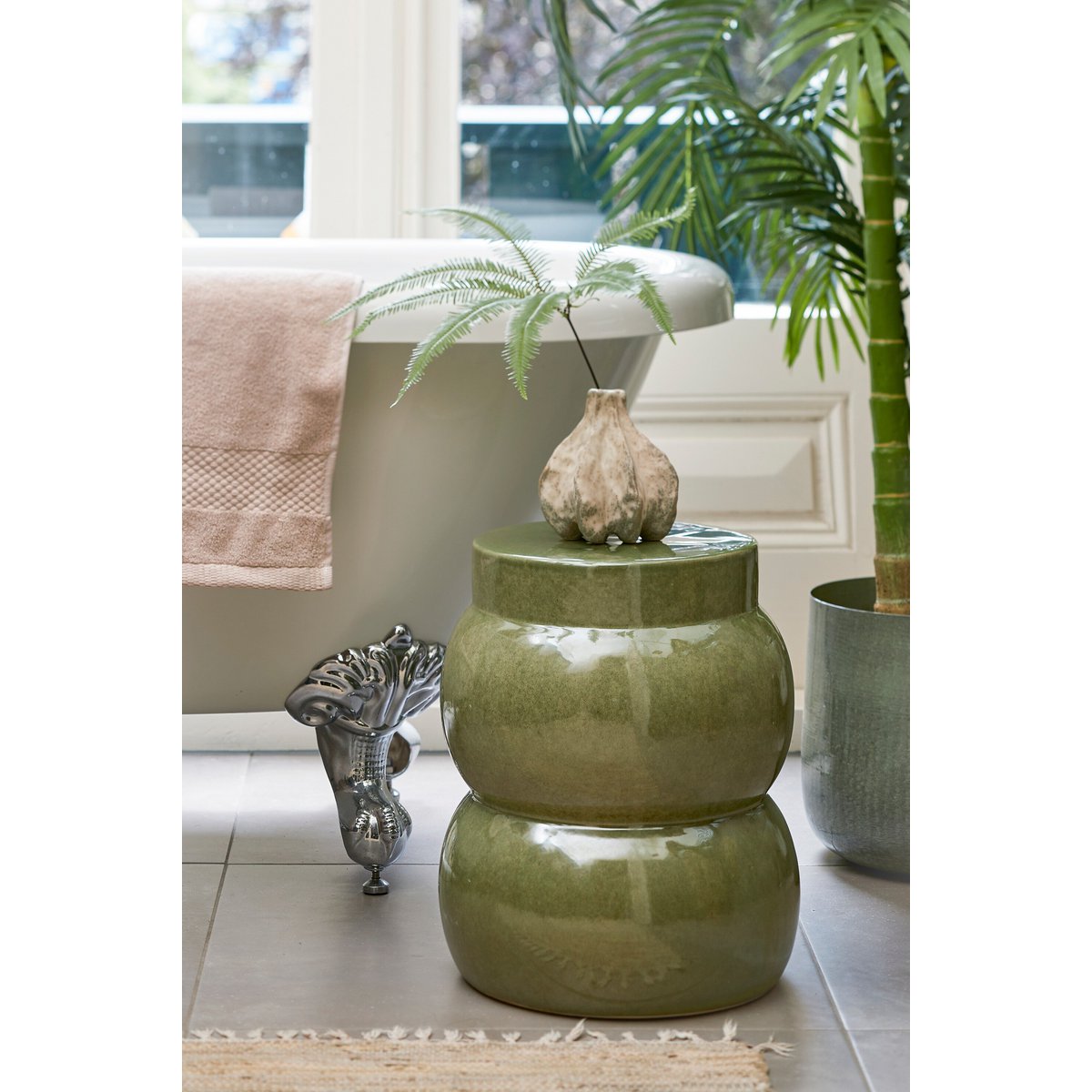 Side table Vendi Dark brown