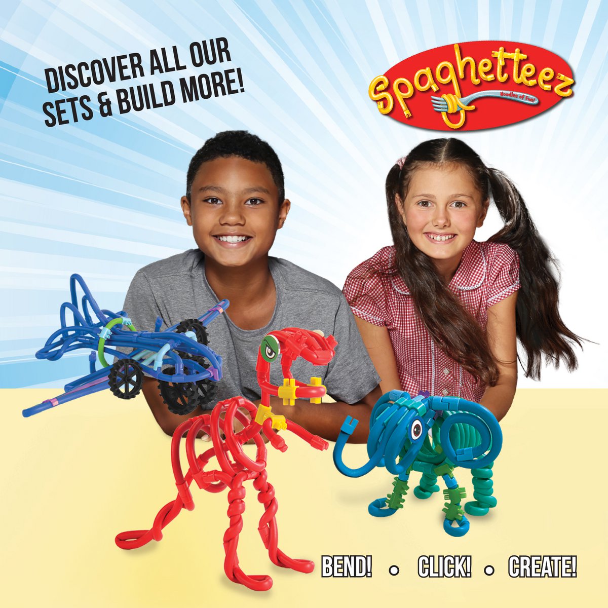 Spaghetteez - Wiggly Roadster 46tlg