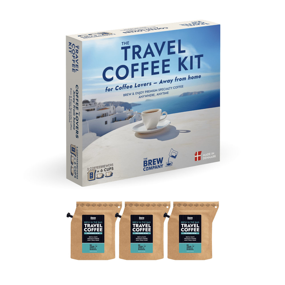 Specialty Coffee Travel Kit Greece 3 pcs Gift Box