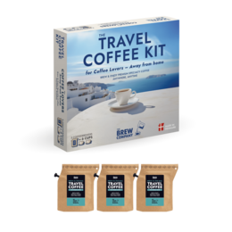 Specialty Coffee Travel Kit Greece 3 pcs Gift Box
