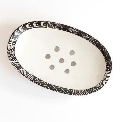 Lucy Small Soapstone Soap Dish