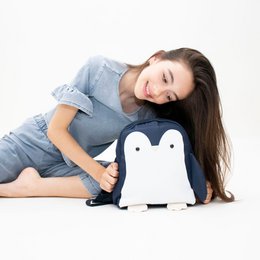 Animal fashion backpack for children "the little penguin" - Miyu Marine