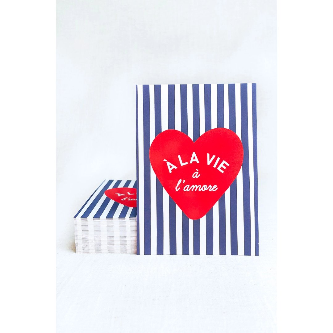 Coeur carte à la Life à l'amore
